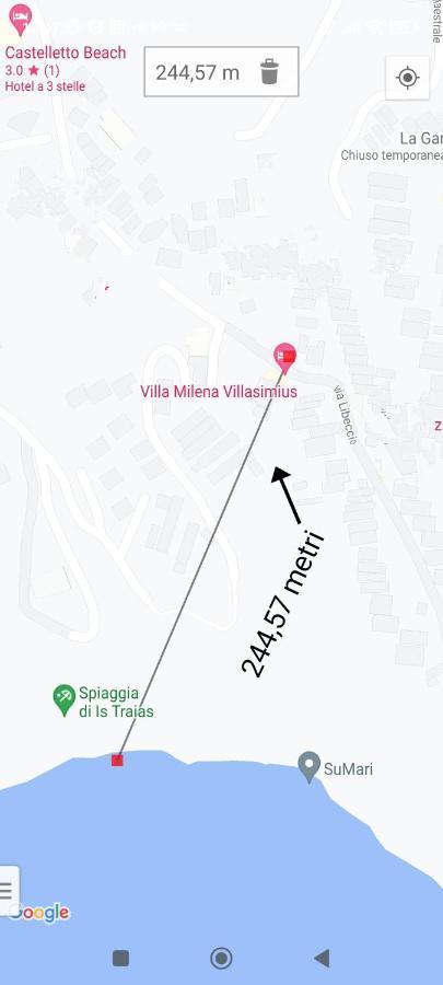 Villa Milena Villasimius, Wifi Gratuito, Ampio Giardino A 300 M Dal Mare Zewnętrze zdjęcie